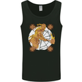 A Viking With a Hammer Thor Tribal Valhalla Mens Vest Tank Top Black