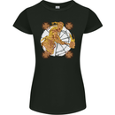 A Viking With a Hammer Thor Tribal Valhalla Womens Petite Cut T-Shirt Black