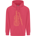 A Violin Cello Childrens Kids Hoodie Heliconia