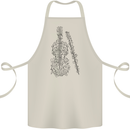 A Violin Cello Cotton Apron 100% Organic Natural