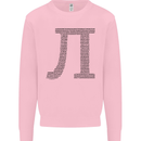 A Violin Cello Kids Sweatshirt Jumper Light Pink