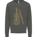 A Violin Cello Kids Sweatshirt Jumper Storm Grey