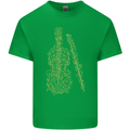 A Violin Cello Kids T-Shirt Childrens Irish Green