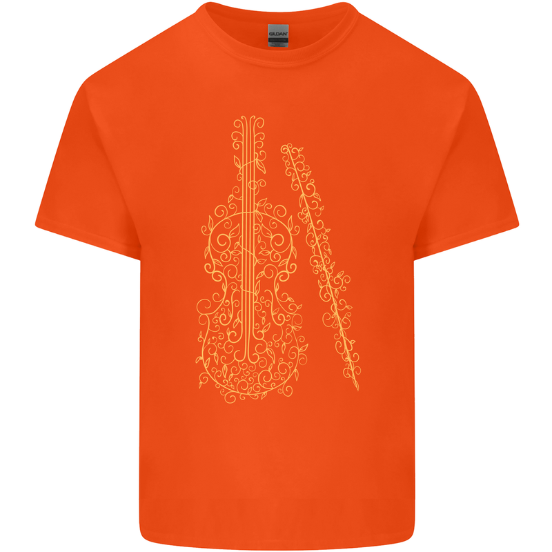 A Violin Cello Kids T-Shirt Childrens Orange