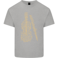 A Violin Cello Kids T-Shirt Childrens Sports Grey