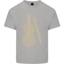 A Violin Cello Kids T-Shirt Childrens Sports Grey