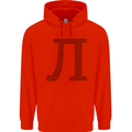 A Violin Cello Mens 80% Cotton Hoodie Bright Red