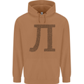 A Violin Cello Mens 80% Cotton Hoodie Caramel Latte