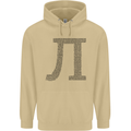 A Violin Cello Mens 80% Cotton Hoodie Sand
