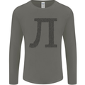 A Violin Cello Mens Long Sleeve T-Shirt Charcoal