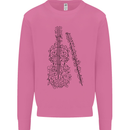 A Violin Cello Mens Sweatshirt Jumper Azalea