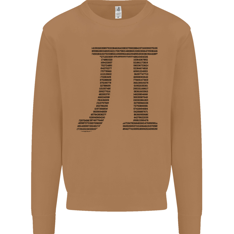 A Violin Cello Mens Sweatshirt Jumper Caramel Latte