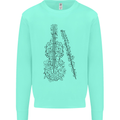 A Violin Cello Mens Sweatshirt Jumper Peppermint