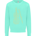 A Violin Cello Mens Sweatshirt Jumper Peppermint