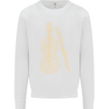 A Violin Cello Mens Sweatshirt Jumper White