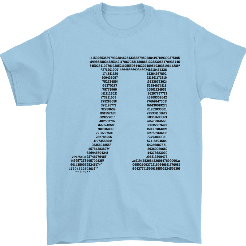 A Violin Cello Mens T-Shirt 100% Cotton Light Blue