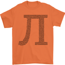 A Violin Cello Mens T-Shirt 100% Cotton Orange