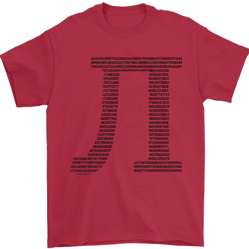 A Violin Cello Mens T-Shirt 100% Cotton Red