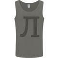 A Violin Cello Mens Vest Tank Top Charcoal