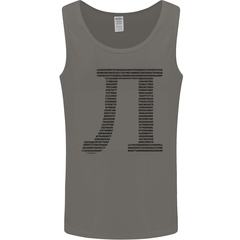 A Violin Cello Mens Vest Tank Top Charcoal