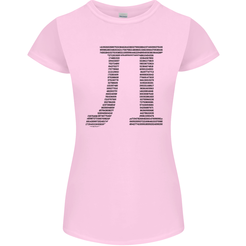 A Violin Cello Womens Petite Cut T-Shirt Light Pink