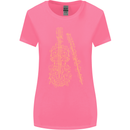 A Violin Cello Womens Wider Cut T-Shirt Azalea