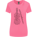 A Violin Cello Womens Wider Cut T-Shirt Azalea