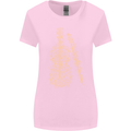 A Violin Cello Womens Wider Cut T-Shirt Light Pink
