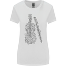 A Violin Cello Womens Wider Cut T-Shirt White
