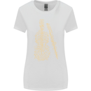 A Violin Cello Womens Wider Cut T-Shirt White