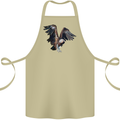 A Vulture Illustration Birds of Prey Cotton Apron 100% Organic Khaki