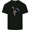 A Vulture Illustration Birds of Prey Mens Cotton T-Shirt Tee Top Black