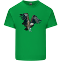 A Vulture Illustration Birds of Prey Mens Cotton T-Shirt Tee Top Irish Green