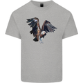 A Vulture Illustration Birds of Prey Mens Cotton T-Shirt Tee Top Sports Grey
