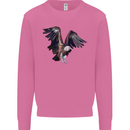 A Vulture Illustration Birds of Prey Mens Sweatshirt Jumper Azalea