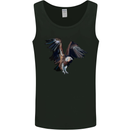 A Vulture Illustration Birds of Prey Mens Vest Tank Top Black