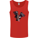 A Vulture Illustration Birds of Prey Mens Vest Tank Top Red