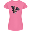 A Vulture Illustration Birds of Prey Womens Petite Cut T-Shirt Azalea