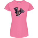 A Vulture Illustration Birds of Prey Womens Petite Cut T-Shirt Azalea