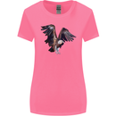 A Vulture Illustration Birds of Prey Womens Wider Cut T-Shirt Azalea