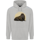 A Walrus Painting Childrens Kids Hoodie Sports Grey