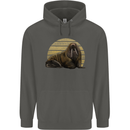 A Walrus Painting Childrens Kids Hoodie Storm Grey