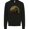 A Walrus Painting Mens Sweatshirt Jumper Black