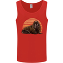 A Walrus Painting Mens Vest Tank Top Red