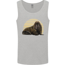 A Walrus Painting Mens Vest Tank Top Sports Grey