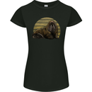 A Walrus Painting Womens Petite Cut T-Shirt Black