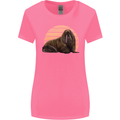 A Walrus Painting Womens Wider Cut T-Shirt Azalea