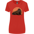 A Walrus Painting Womens Wider Cut T-Shirt Red