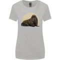 A Walrus Painting Womens Wider Cut T-Shirt Sports Grey