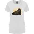 A Walrus Painting Womens Wider Cut T-Shirt White